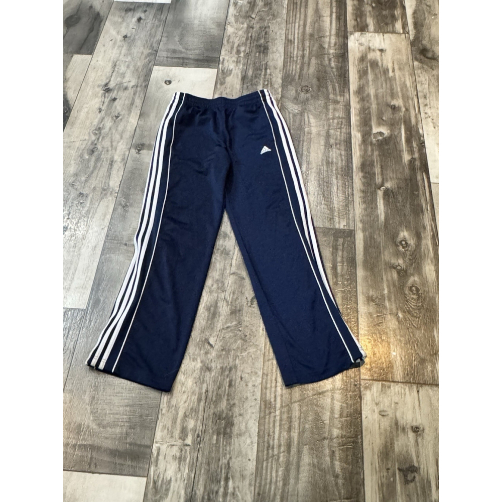 Adidas boys Active Sports Athletic Tricot Jogger Track Pants Navy Lg Basketball